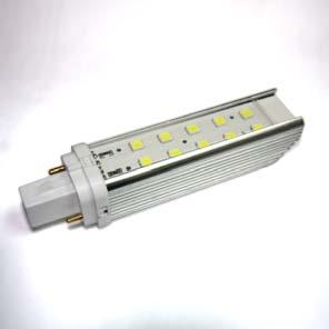 Plug-in LED Lamp (G24d-1 Base) 5W 3W Features Designed to replace PL CFL, ideal for