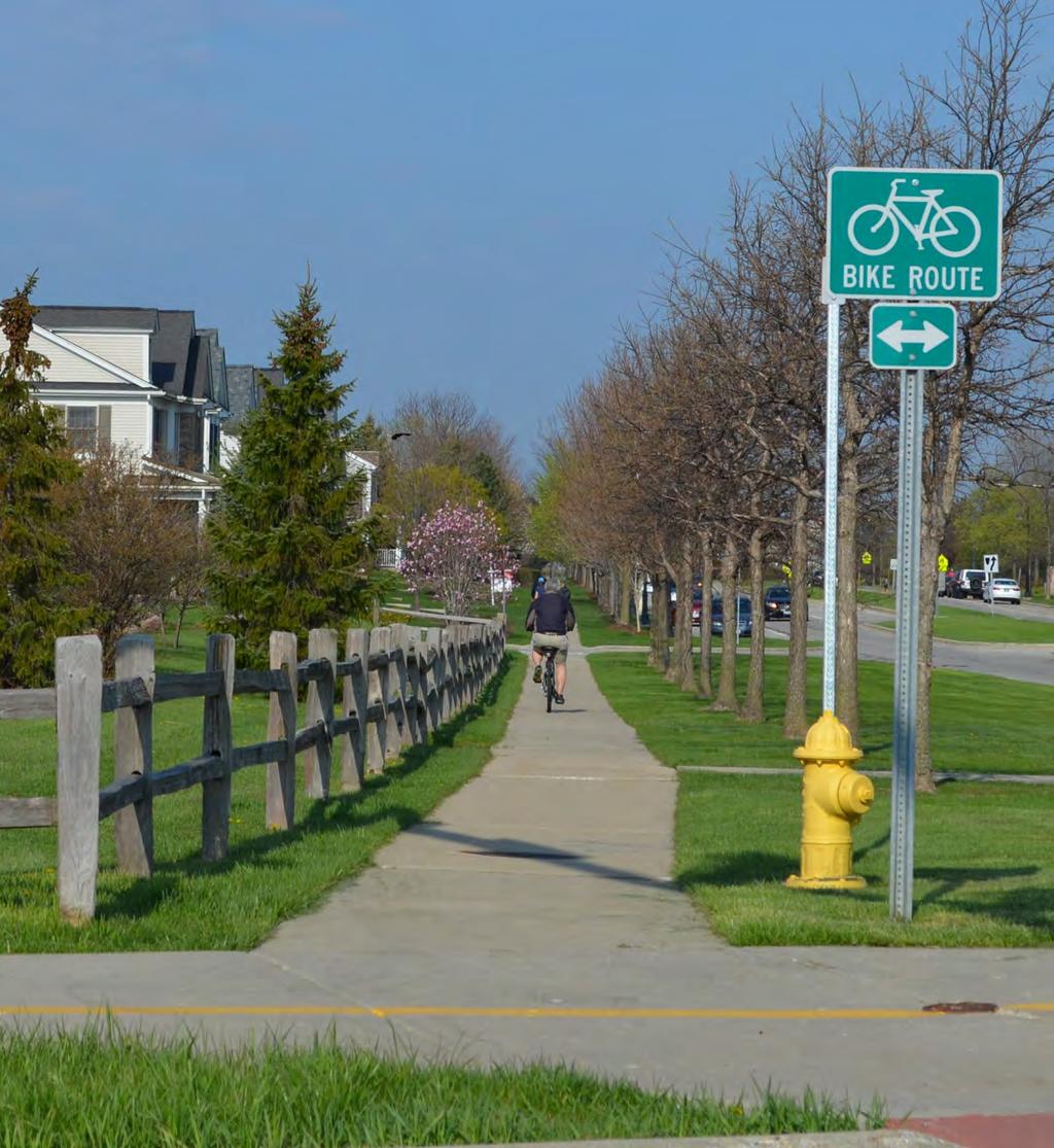Goals Goal TM-5 Seek opportunities to support a comprehensive, functional network of shared urban trails and paths which are accessible, convenient, and connected to major destinations. TM-5.1 TM-5.