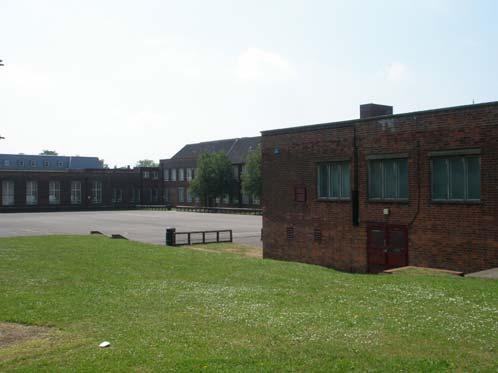 Hall Cross School, The main complex is set well back and is secluded from Thorne Road.