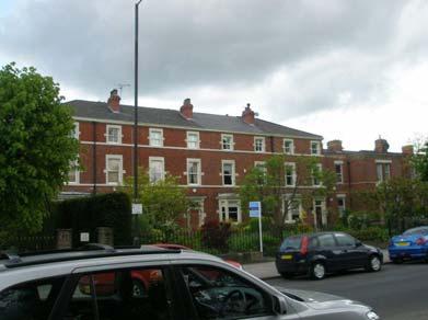 St. George s Terrace and Villas, Thorne Road Build after 1868 as an interesting composition of four houses flanked on either side by two pairs of semis and relate well to Scott s Grammar School of