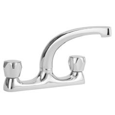 Spout projection: 93mm F1330 208.0000.027 DECK PATTERN MIXER TAP For connecting to hot and cold water. The 13mm deck pattern mixer is ideal for small sinks.
