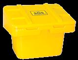 box increases product life span Setting control on handle for precise adjustments 12" x 4" pneumatic tires