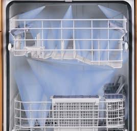 ge.com 6-level towerless wash system Quietly powers dishes clean