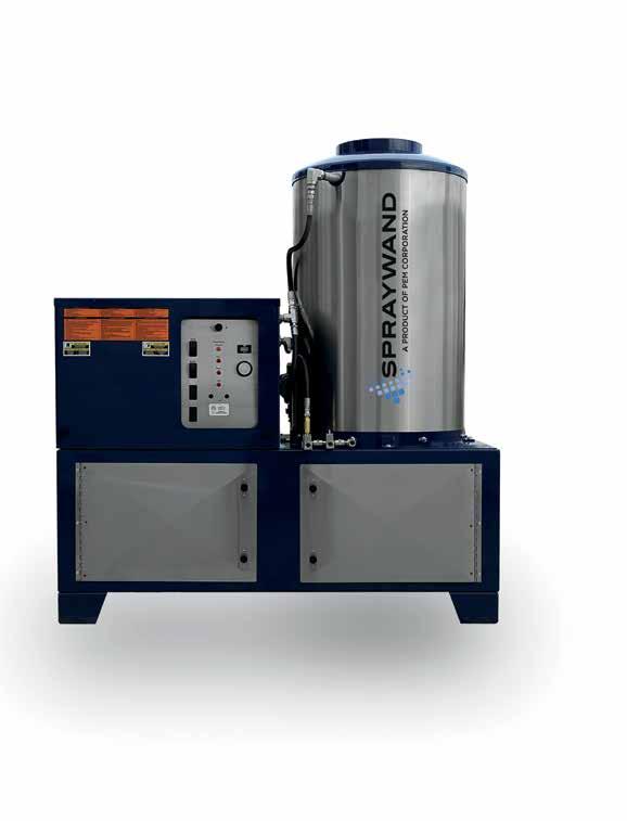 SPRAYWAND P-300 SPRAYWAND P-500 PRETREATMENT APPLICATION SYSTEM The P-500 is manufactured with the same quality components and