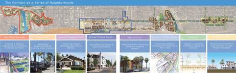 The Vision Plan identified four unique Nodes along the corridor North Oceanside - entertainment, culture, and hospitality gateway Oceanside Transit Center - transit-oriented mixed-use center Sprinter