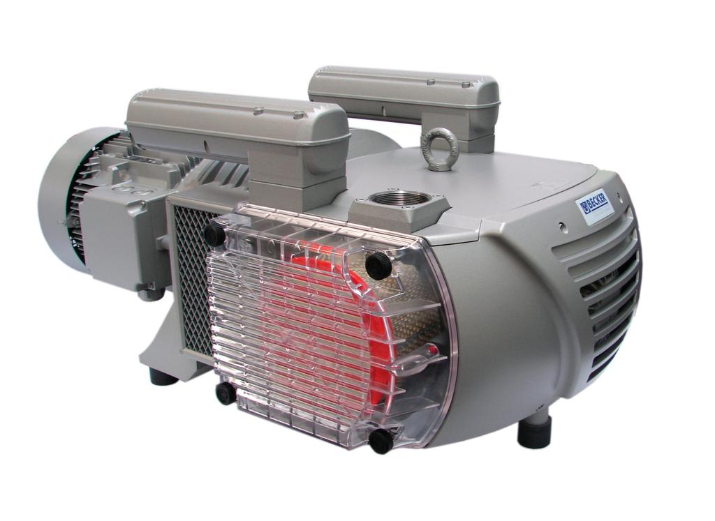 Vane pump 600/800 EU,, 0205857 Electro mechanical generated vacuum High vacuum flow.