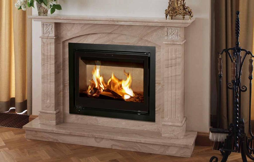Do you have an open fireplace at home and would you like to bring it up to date while at the same time enjoying more effective,