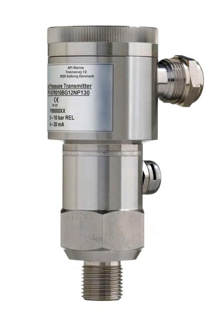 Universal Pressure Transmitter - UPT TM Detection and measurement of pressure in tanks and pipeline installations Level measurement (hydrostatic