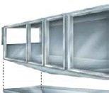 with air stream consist of stainless steel PLANNING GUIDES The units cannot be taken apart in sections for delivery.