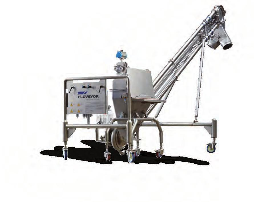 The Loss-in-Weight Dosing Auger The Loss-in-Weight Dosing Auger accurately controls batch weight and mass flow rates.
