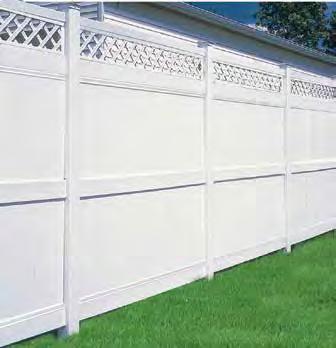 in 7' and 8' heights, Galveston our tallest privacy fence offers the ultimate in