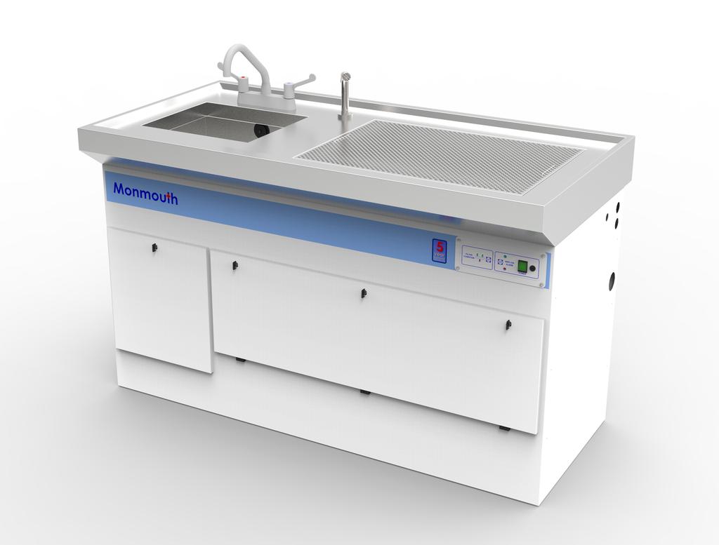 Control Panel Lipped edge to prevent spillage Splashback High Capacity Carbon Filters Standard Downflow Bench Specifications Circulaire Downflow Benches Monmouth Scientific have a wide variety