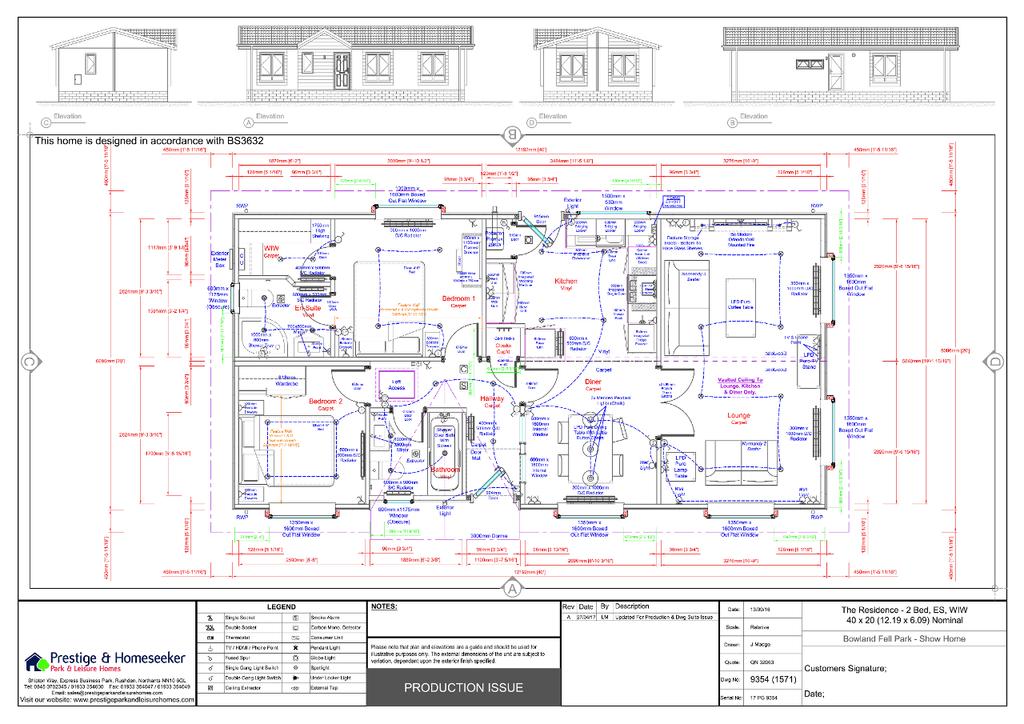 Floorplans Additional Information Tenure - This is a RESIDENTIAL home and is covered by the Mobile Homes Act 2013 and as such has Security of Tenure. The current pitch fee of 205.