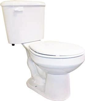 89 Round Front Toilet System Kit comes complete with