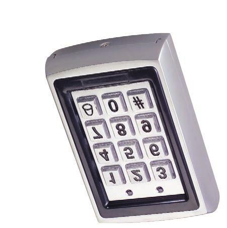 GM7205 Stand alone digital keypad and proximity reader.