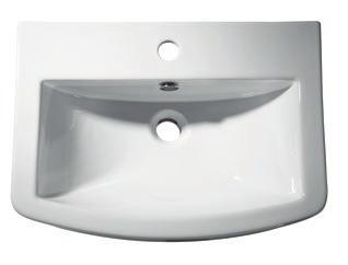 86 560(w) x 460(d) Minimum furniture depth 260mm All Tavistock sanitaryware comes with a