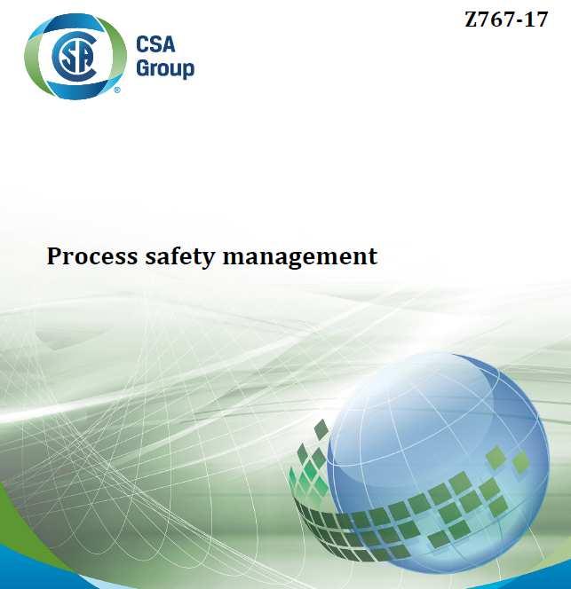 New CSA Z767-17 SafetyManagement 4 Pillars: safety leadership