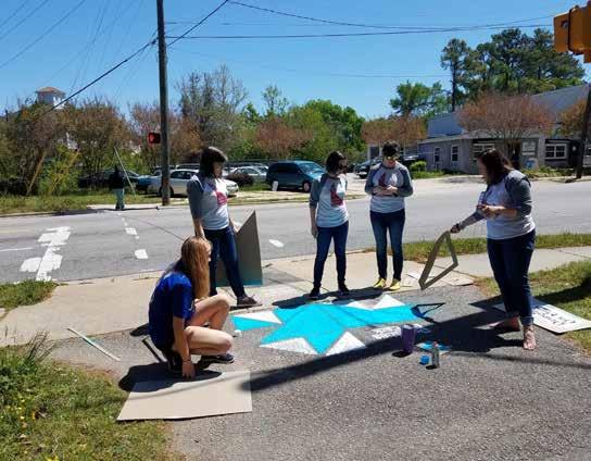 Raleigh The Raleigh office coordinated with the City of Raleigh and the Dorothea Dix Conservancy to create an Earth Day 2018