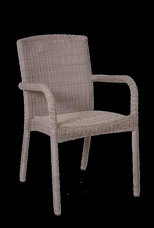 PALERMO 90082 stacking chair Olive 2.