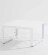 support table in white 35x45x52 cm