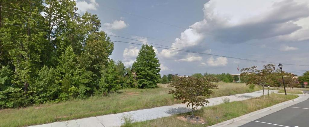 The portion of the site zoned CC (commercial center) is part of a 21.22 acre tract rezoned via 2008-060 in order to allow 320 apartments and 50,000 square feet of office and retail uses.