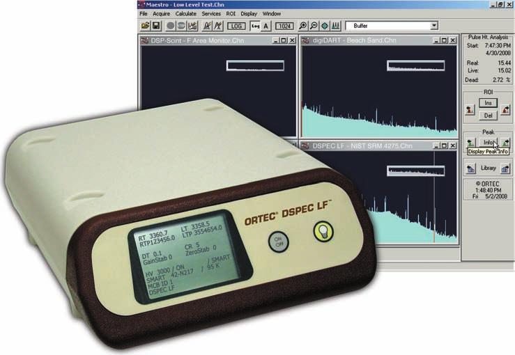 ORTEC High-Performance Digital Signal Processor for Gamma Spectroscopy Full-featured, digital spectrometer for HPGe and NaI detectors Automatic