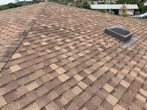 COMPONENT DESCRIPTIONS Inspection of the roof includes the cover, flashing, venting, skylights and chimneys. Ideally, the roof is walked.