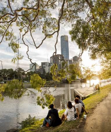 spaces within Birrarung Marr for this reason.