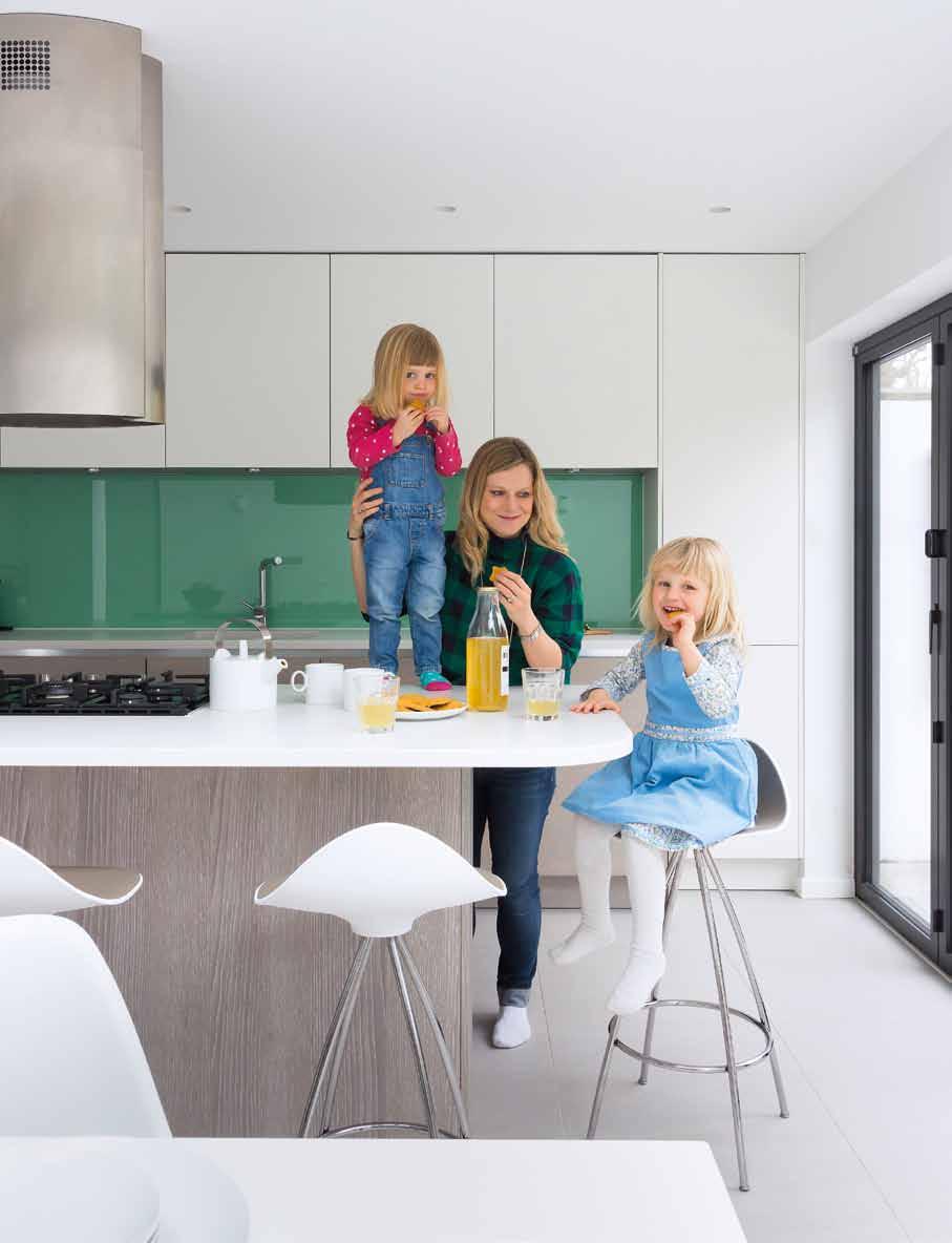 Light Fantastic Sarah and Alastair Brooks new kitchen is an inviting, light-filled space designed for enjoying meals with family and