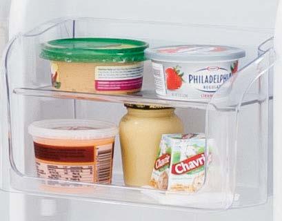 organization options and can be easily removed and cleaned.