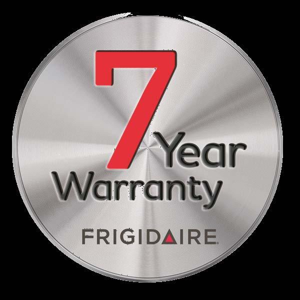 7-Year Warranty Our 7-Year Factory Warranty is