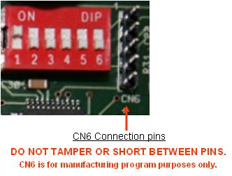 PCB functions 1) Important 2) J1 jumper For maintenance purposes, short out between the two pins
