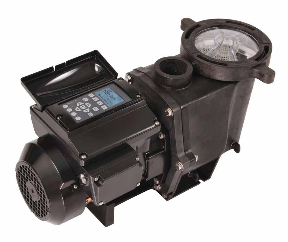 This revolutionary pump also features a built-in Safety Vacuum Release System (SVRS) that senses drain blockage and automatically shuts the pump off to provide an important layer of protection