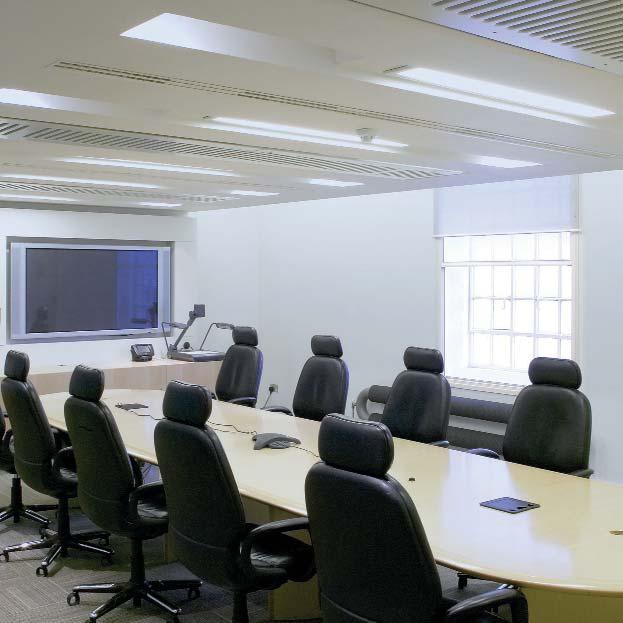 warm......or cool The benefits Dynamic Daylight With RIDI s Dynamic Daylight luminaires, Control 3 is able to