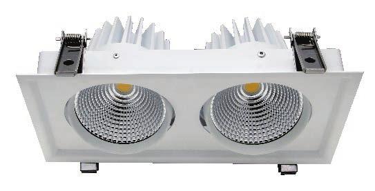 25 o 25 o UP-L67 Up-shine O downlight is unique designed with reflector and O high power LED chip.