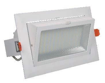 Widely used for different commercial lighting situation. It is designed for general lighting applications in office, supermarket, shop, school, hotel, etc.