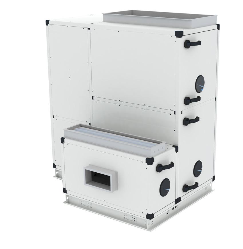 PHK TO Series - Clean Room Air Handling Unit PHK TO Series Technical Specifications 033~101 033 045 058 070 085 101 Vantilator Air Flow Rate m 3 /h 3.300 4.500 5.800 7.000 8.500 10.100 Max.