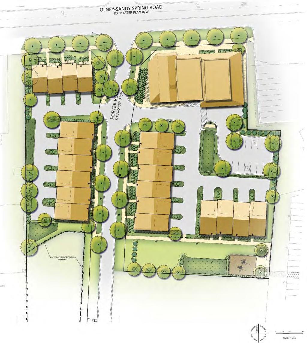 Figure 6 Site Plan Rendering Current Applications Preliminary Plan 120180180 Preliminary Plan No.