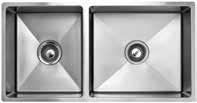sink 30 litres x 2 SKT9SC 900 cabinet L 870mm x B 440mm x D 200mm BONUS ACCESSORIES INCLUDED SKT4SC/SKT7SC/ SKT9SC SKT4SC, SKT7SC and SKT9SC sinks come complete with universal flexible mat, colander