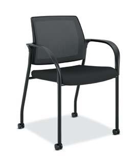 Chair Mesh Back with Black Upholstery Mobile