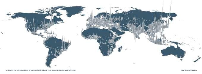 The World s Population is now mostly urban Cities occupy 2% of the world s land mass yet