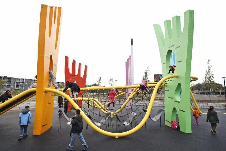 Site & Design Standards: Playground - Age-appropriate playgrounds separate