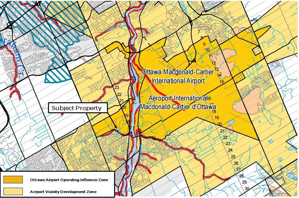 The proposed Official Plan Amendment is consistent with PPS direction and Transport Canada Guidelines for development in the vicinity of airports.