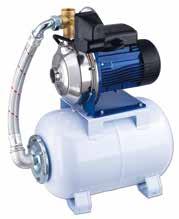 Residential Single Pump Sphere units, Block units BLOCK UNIT Small built-in, fully automatic pressure boosters consisting of a single phase pump,