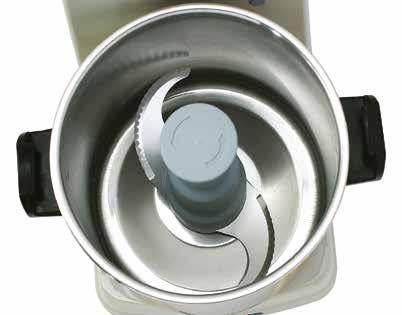Transparent lid K35 Consistent mixing Rotor and bowl design ensure consistent mixing.