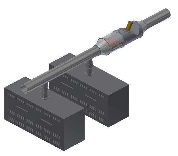 The VHX System is shown installed inline in the common horizontal section but can be installed in the vertical section Applications The VHX system can be used for a number of reasons and purposes: