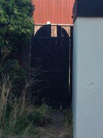 Fencing, Railings and Walls / Description: Timber gate Action: Replace Scope of Works: Side gate to