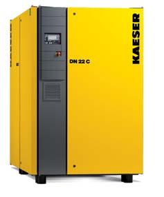 Oil-free Screw Compressors Kaeser s oil-free rotary screw compressors are available with capacities from 192 cfm to