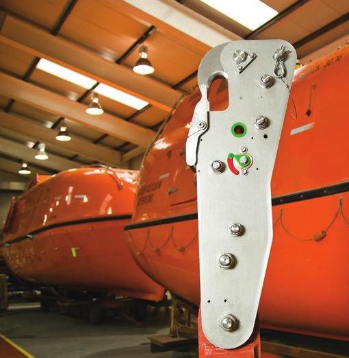 and lifeboat release & retrieval systems (LRRS). Survitec responded to this approval requirement and offers an extensive inspection, servicing and maintenance programme available globally.