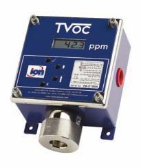 TVOC Fixed VOC detector TVOC is a fixed PID detector for fast, accurate detection of volatile organic compounds with multiple detection range from just one instrument.